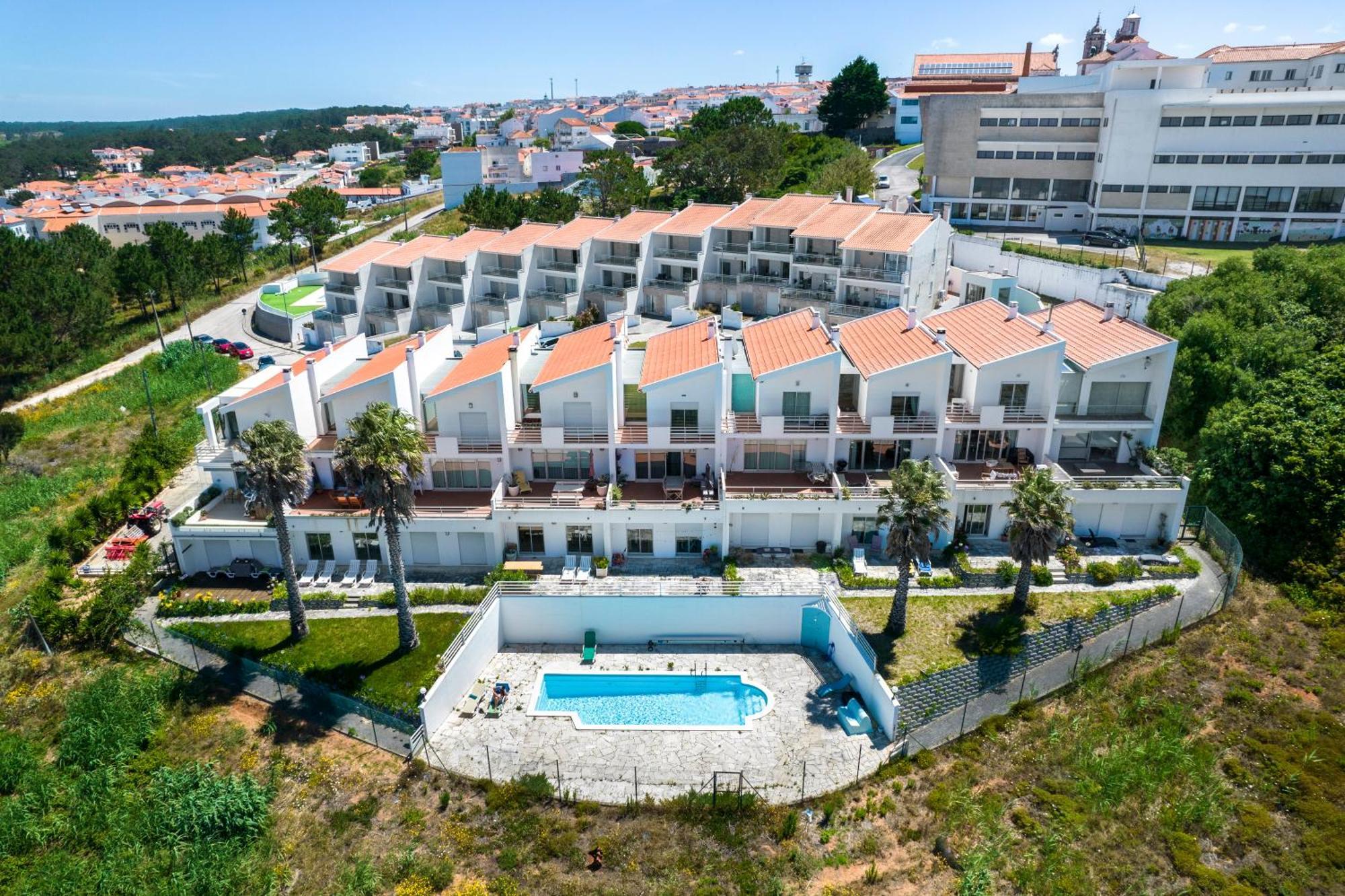 Ferienwohnung Nativo Big Wave Front Row - 1Br Nazaré Exterior foto